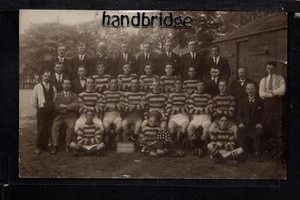 Sandfield, equipo de fútbol de rugby 1921/22 - postal fotográfica real - Imagen 1 de 1