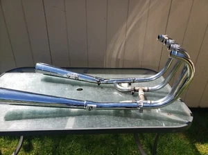 1981-82 SUZUKI GS650 GL MODEL Z, EXHAUST SYSTEM #14301-34400 #14302-34400 - Picture 1 of 24