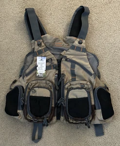 Kylebooker Fly Fishing Mesh Vest General Size Adjustable Mutil-Pocket Vest New - Picture 1 of 11