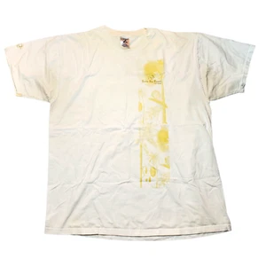 VTG 90's Turtle Bay Resort T-Shirt Men's XL True Hawaii Tropical Floral Yellow - Picture 1 of 8
