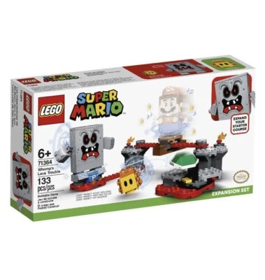 Lego Super Mario 71364 Whomp's Lava Trouble Building Set New 133 pcs - Image 1 of 3