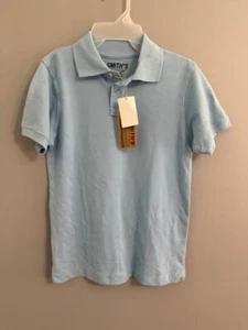 NWT Smith's American Boys Sz Med (10/12) lt. blue Polo Shirt - Picture 1 of 5