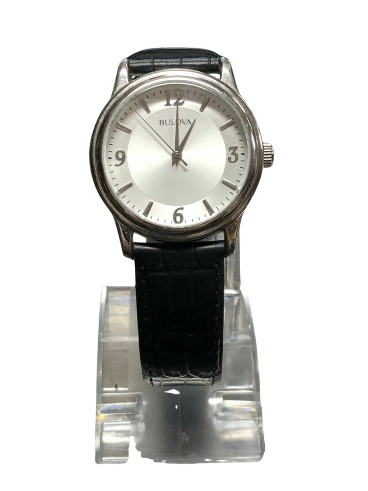 Bulova 96A28 Silver Men's Watch