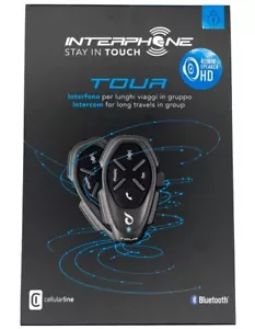 IT Interphone TOUR HD - Altoparlanti 40mm HD - kit doppio Bluetooth moto - Imagen 1 de 3