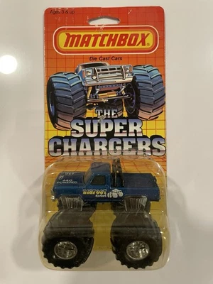Monster Truck de juguete Matchbox Super Chargers BIGFOOT 1985 nuevo sellado ENVÍO GRATUITO Foto 1 de 4
