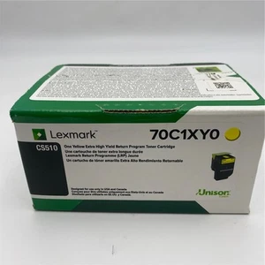 Toner Lexmark 70C1XY0 giallo programma di ritorno extra alto rendimento 70C1XY0 - Foto 1 di 4