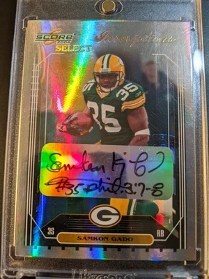 Samkon Gado, Score 2006 select, Inscriptions, #77/100 - Image 1 of 2