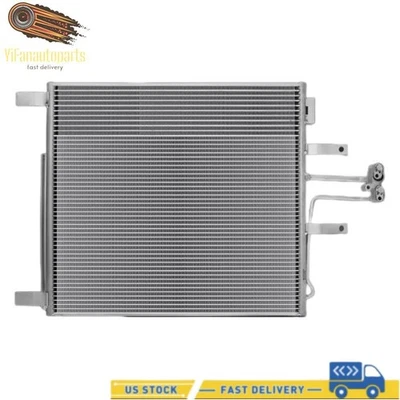 AC Condenser For 2009-2010 Dodge Ram 1500 2500 3500 4.7L 5.7L Engine With Drier - Imagem 1 de 4
