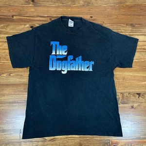 The Dogfather Snoop Dogg T-Shirt Large Delta Pro Weight USA Vintage Rap Tee - Picture 1 of 12