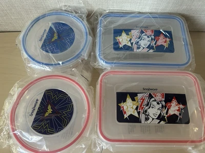 Snapware 8-Pc Plastic Food Storage Containers Set, 8pc set, Wonder Woman - Image 1 of 4