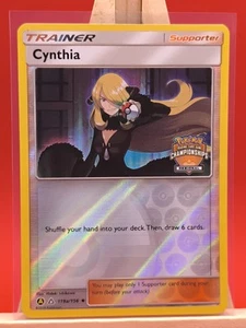 Cynthia 119A/156 Regionalmeisterschaften seltene Promo Holo Pokémon Karte Ultra Prisma - Bild 1 von 12