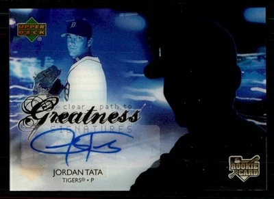 2006 Upper Deck Future Stars #92 Jordan Tata Autograph Rookie Card *d2 - Image 1 of 2