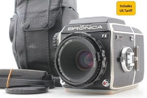 US Tariff free [NEAR MINT] Zenza Bronica EC-TL Camera 75mm f/2.8 JAPAN 5H09 - Picture 1 of 18