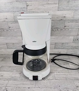 Braun Coffee Maker Type 3093 Flavor Select 10 Cup Coffee Maker White Germany - Picture 1 of 12