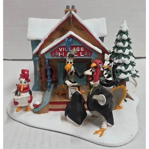 North Pole Village Hall Disney Winter Wonderland Village pezzo di Danbury come nuovo - Foto 1 di 5