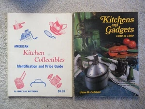American Kitchen Collectibles & Kitchens & Gadgets 1920-1950 Illus Ref Books - Picture 1 of 4