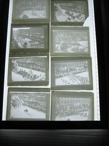 OCHO (8) IMÁGENES/DIAPOSITIVAS POSITIVAS DE VIDRIO DE FINALES DE 1800-PRINCIPIOS DE 1900 "DESFILE MILITAR" - Imagen 1 de 9