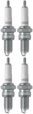 Комплект из 4 стандартных свечей зажигания NGK для двигателя Kawasaki KL600-B 1986-1985 600 куб. см - Изображение 1 из 4