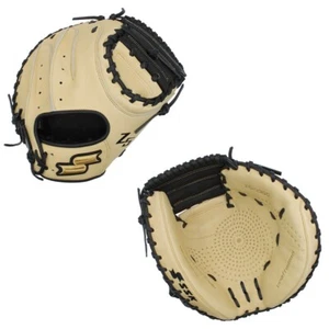 Catcher's de béisbol SSK Z5 Craftsman 33" Mitt Z5-3300CMLBLK6 - Imagen 1 de 8