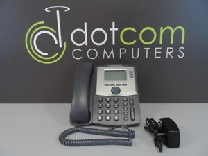 Teléfono con pantalla de oficina VoIP de 3 líneas Cisco para pequeñas empresas SIP SPA-303-G1 spa303 - Imagen 1 de 3