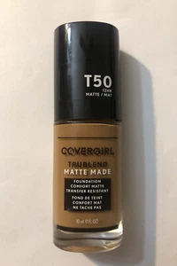 Covergirl Trublend Matte Made flüssige Foundation (# 50), T50 natürliche Bräune 1 fl. Oz. - Bild 1 von 6