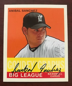 Sharp 2007 Upper Deck Goudey Marlins Anibal Sanchez Autograph Card - Picture 1 of 1