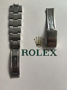 ROLEX RIVETED SUBMARINER-GMT BRACELET PARTS "VINTAGE 1960-1970" - Imagen 1 de 5