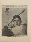 Frank Thomas Beacon Light Pirates 1954 Sporting News Baseball 6X7 Panel