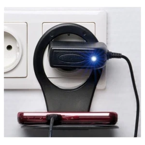 CARICABATTERIA PER IPOD PARETE SUPPORTO MURO IPHONE MP3 MP4 CELLULARI HOLDER zt - Photo 1/5