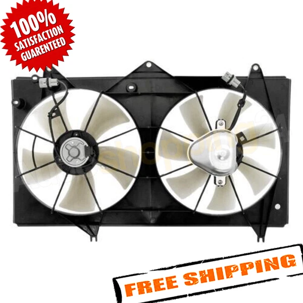 Conjunto de ventilador doble Dorman 620-531 sin controlador para Toyota Camry 2002-2006 Foto 1 de 2