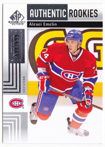 11-12 SP Game Used Alexei Emelin /699 Rookie Canadiens SPGU RC 2011