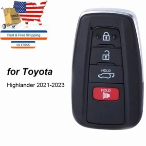 Proximity Keyless Remote Key Fob for Toyota Highlander 2021-2023 HYQ14FLA 3450 G - Picture 1 of 5