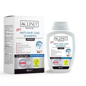 Aclind Anti Hair Loss Shampoo Gegen Haarausfall Für alle Haartypen pH 5.5 VEGAN - Bild 1 von 1
