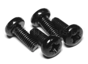 4x Black M4 10mm Screws - LCD Monitor or TV for VESA Mounting Bracket or Stand - Picture 1 of 1