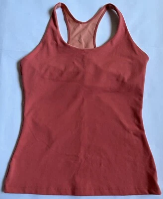 Prana Racerback Tank Top Coral Size Small - Image 1 of 4
