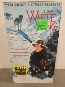 Jack London's White Fang VHS NEW/SEALED Watermark Walt Disney Ethan Hawke Drama - Picture 1 of 11