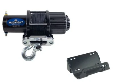 Cabrestante Viper 50 pies 4500 lb negro con montaje para Kawasaki Teryx4 750 2012-20 Foto 1 de 4