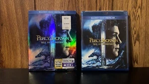 Percy Jackson: Sea of Monsters (Blu-ray/DVD 2013, 2-Disc Set) SEALED W/SLIPCOVER - Imagen 1 de 2