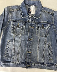 The Childrens Place Kid's Denim Jacket Size M 7/8 NEW - Picture 1 of 3