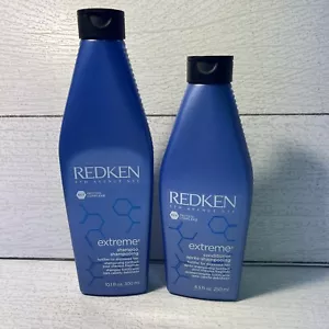 REDKEN EXTREME SHAMPOO 10,1 OZ & BALSAMO 8,5 OZ FORMULA ORIGINALE! - Foto 1 di 3