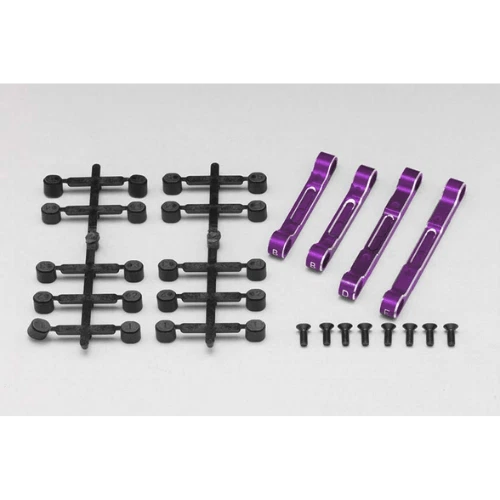 Yokomo Aluminum Adjustable Suspension Mount Set (Purple) [Y2-301APA] - Image 1 of 1