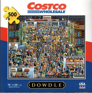 Puzzle COSTCO 500 pezzi ~ "La caccia al tesoro" ~ con poster ~ completo - Foto 1 di 2