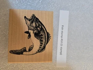rubber stamps for crafting- fish - Picture 1 of 1