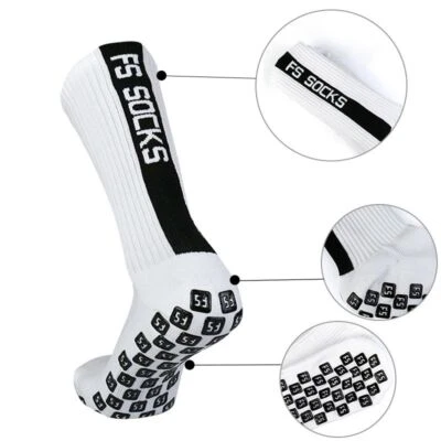 Sport Socks Breathable Cycling Running Men Women Professional Sock High Knee Us - Image 1 of 4