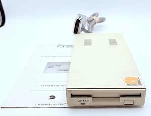 Amiga External 3.5" Floppy Disk Drive CA-880 California Access *Tested* 1000 VTG - Picture 1 of 2