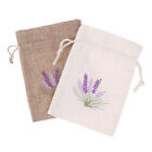 1Pc Lavender Pouches Dry Flower Aroma Bags Embroidery Lavender Jute Seeds Bag Th