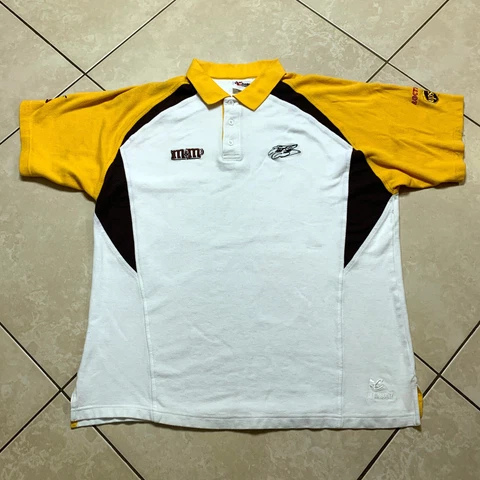 NASCAR Chase Authentics Elliot Sadler #38 Racing Polo Shirt XL M&M UPS MAC Tools Cover