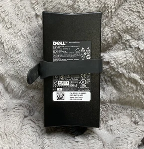 Genuine Dell Laptop Charger AC Power Adapter WRHKW DA130PE1-00 ADP-130DB D 130W - Picture 1 of 4