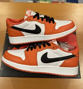 Talla 6.5Y - Zapato Deportivo Air Jordan 1 Low OG GS Estrella de Mar Naranja Blanco CZ0858-801 - Imagen 1 de 5