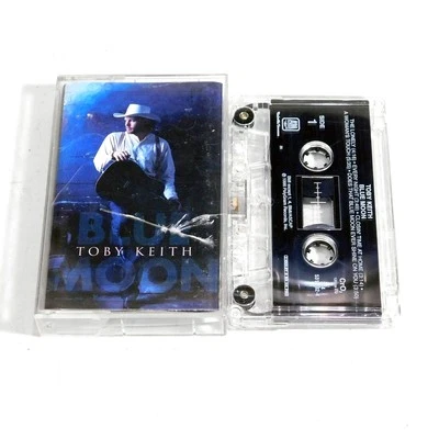 Toby Keith Blue Moon Cassette Tested Working 1996 A&M Records 314 531 192-4 - Image 1 of 3